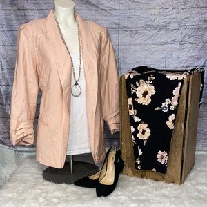 LC Lauren Conrad 3/4 Sleeve Blazer
